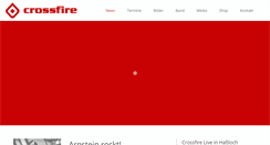 Desktop Screenshot of crossfire-web.de